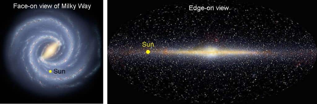 Milky_Way_face-on_edge-on НАСА разбива митовете за края на света