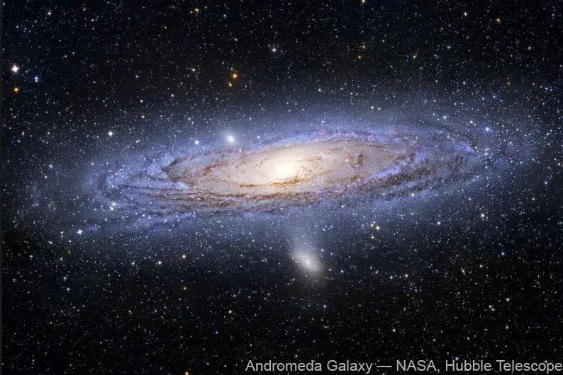 andromeda Колко далеч е краят на Вселената?