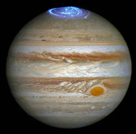 jupiter_aurora Опознай Юпитер, за да го обикнеш – мисия „Джуно”